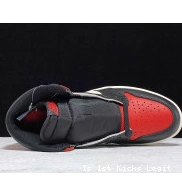 Jordan Air 1 Retro Bred High Toe OG 555088-610 0812
